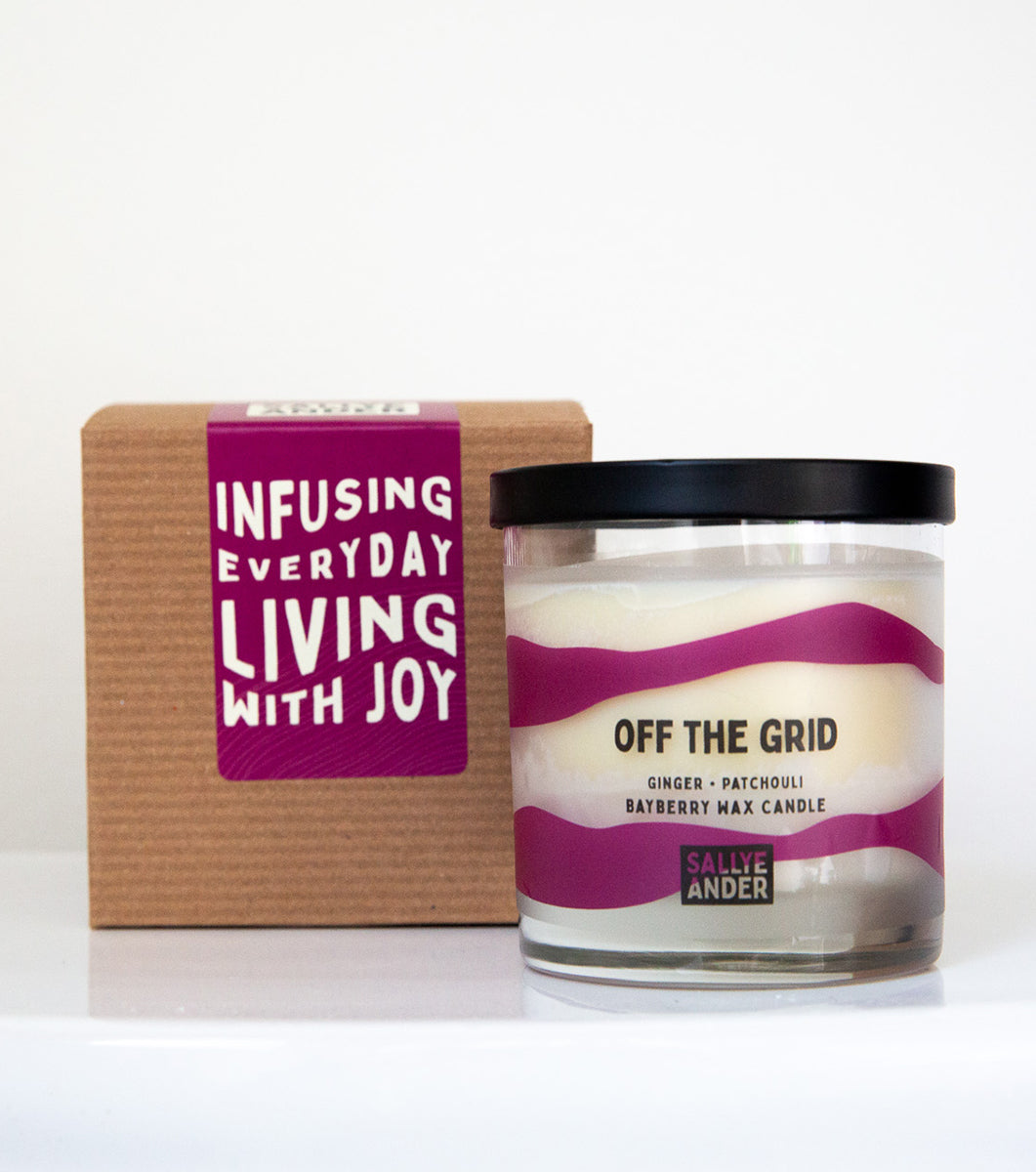 Off The Grid Bayberry Wax Blend Candle