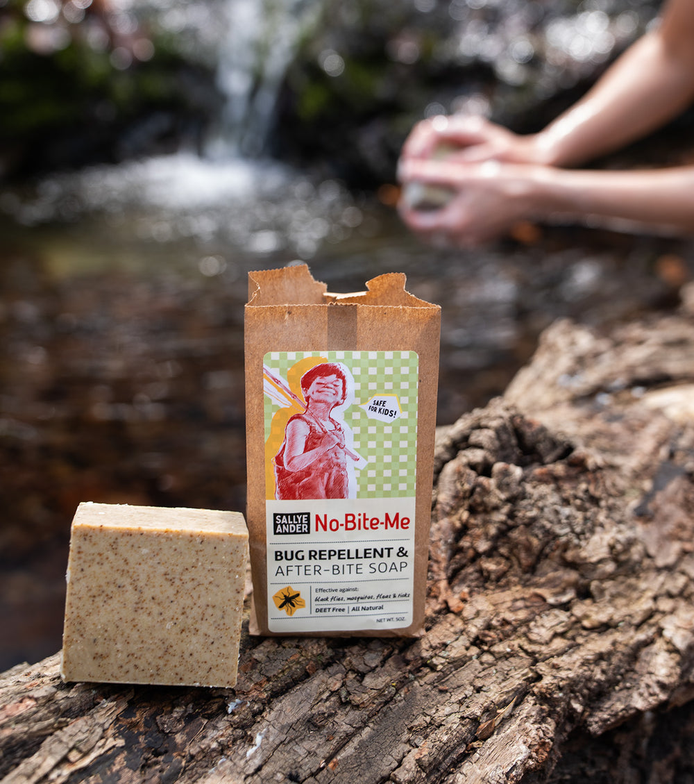 insecticidal soap mosquitoes No-Bite-Me™ Bug Repellent & Itch Relief Bar – SallyeAnder