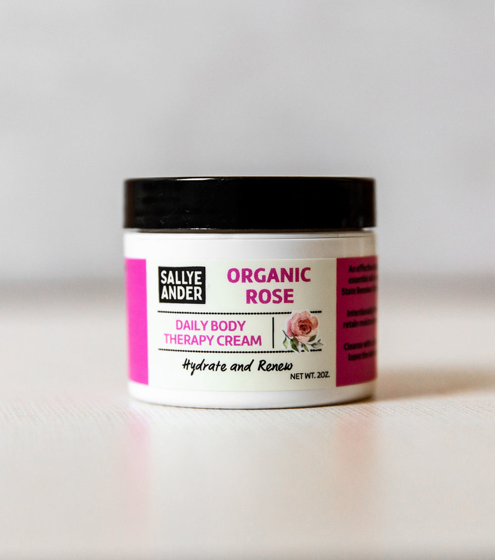 Organic Rose Daily Body Therapy Cream