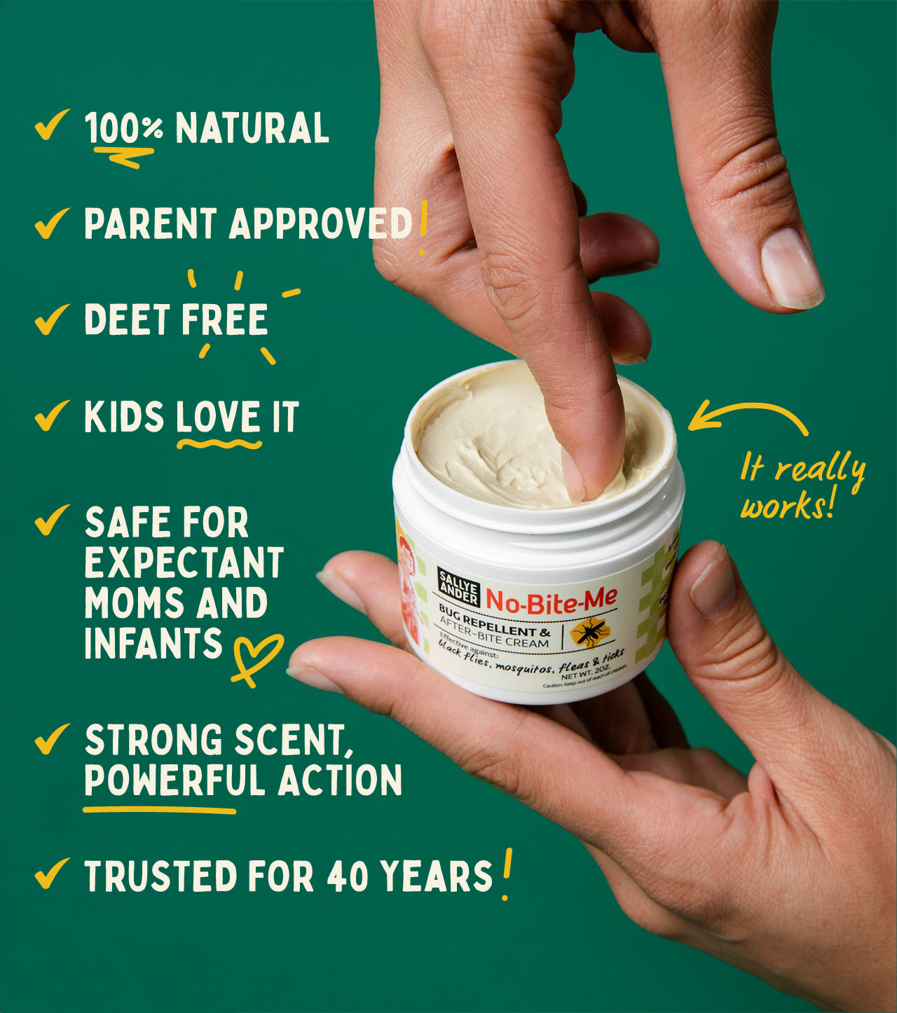 No-Bite-Me™ Bug Repellent & Itch Relief – SallyeAnder