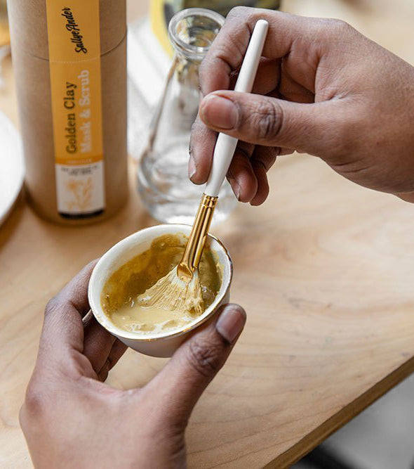 Golden Clay Mask & Scrub – SallyeAnder