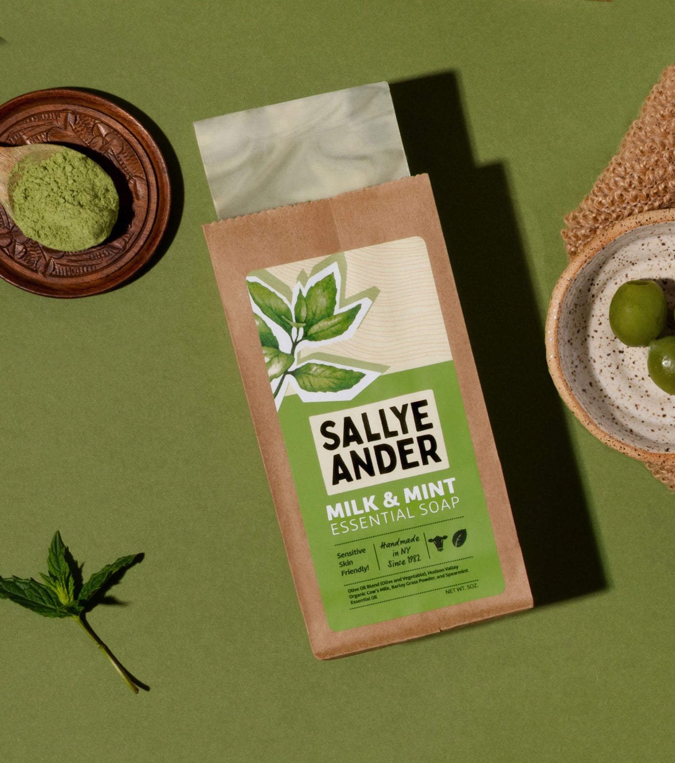 Milk & Mint Soap – SallyeAnder