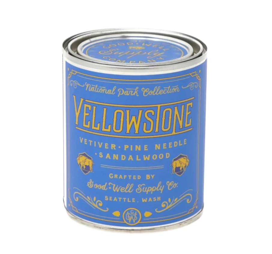 Yellowstone Candle by Good + Well Supply Co.