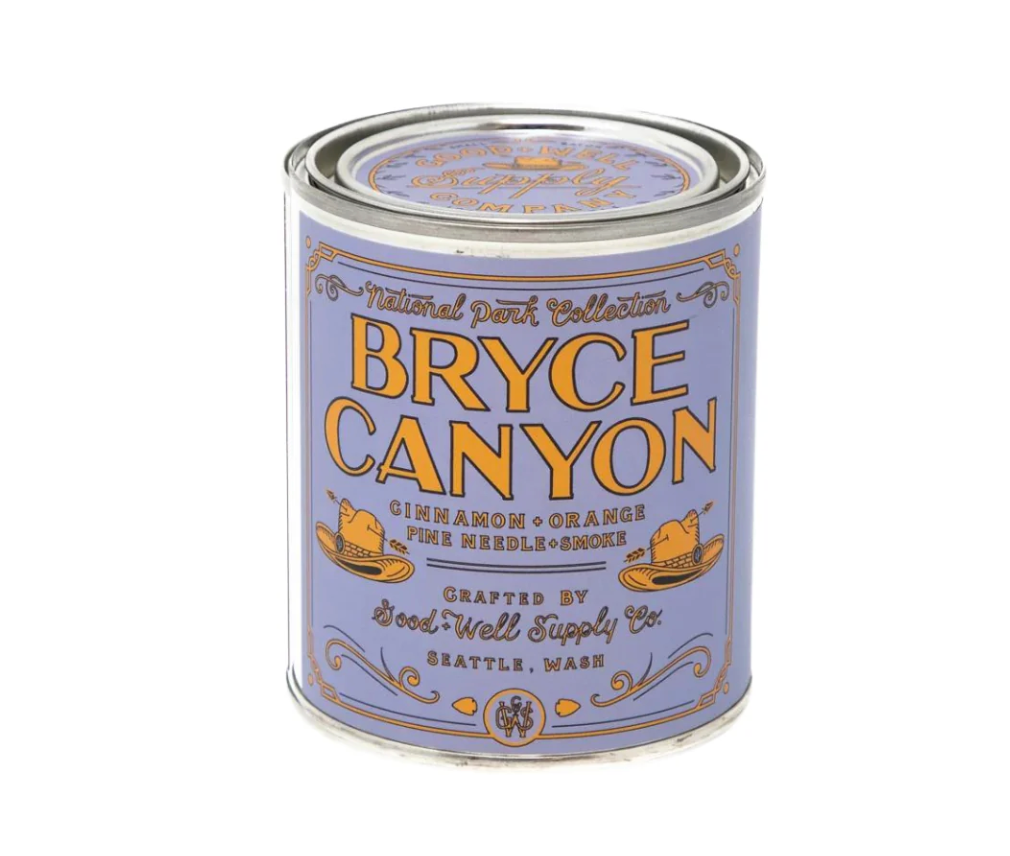 Bryce Canyon Candle by Good + Well Supply Co.