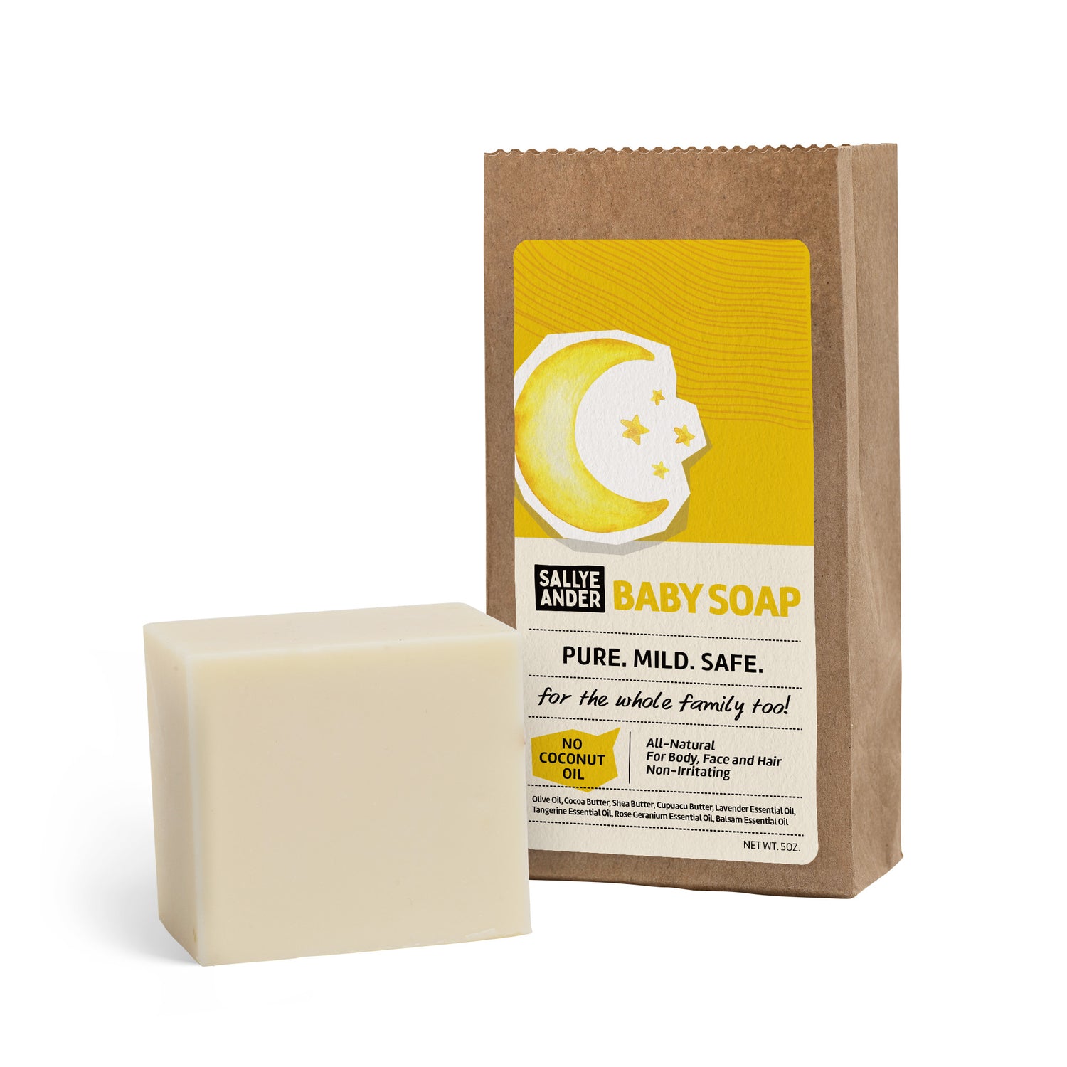 SallyeAnder's Pure Mild Baby Soap